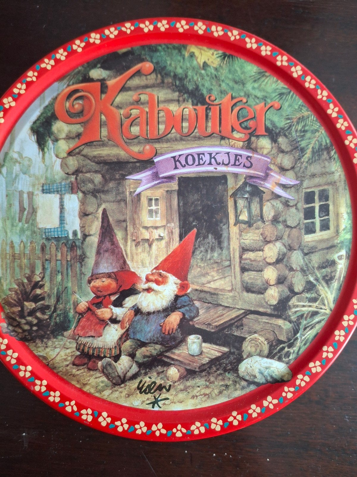 Vintage Kabouter Koekjes Koektrommel - Gaaf!, Ophalen