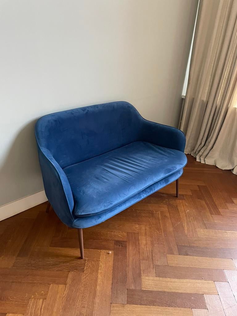 Polspotten Charmy Velvet Blue, Ophalen, Gebruikt, Minder dan 75 cm, Tweepersoons