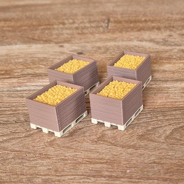 Pallet met Krat Aardappelen (Set van 4) – 1-50, Ophalen of Verzenden, Nieuw, Hijskraan, Tractor of Landbouw, Overige merken