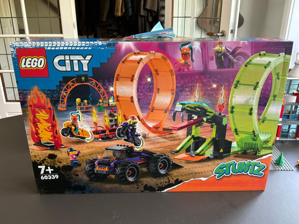 Lego 60339 City Stuntz Dubbele Looping Stuntarena - Nieuw, City, Lego, Nieuw, Ophalen of Verzenden
