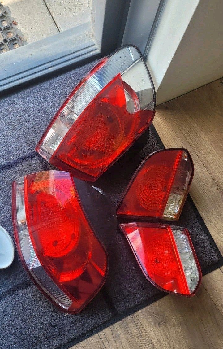 Achterlichten set voor Volkswagen Golf 6 linkerkant is stuk, Ophalen of Verzenden, Gebruikt, Volkswagen