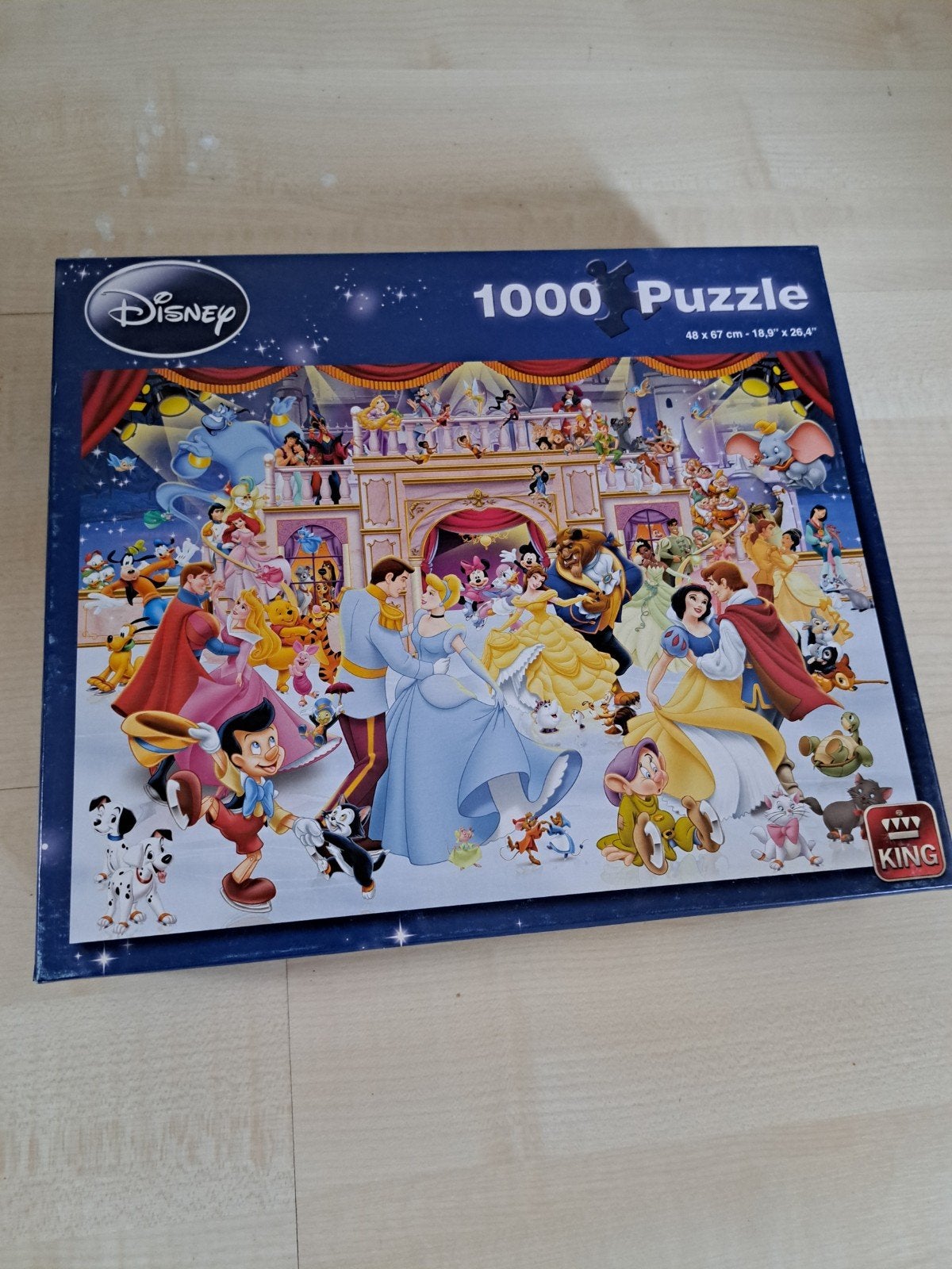 Disney puzzel 1000 stukjes, Ophalen, 500 t/m 1500 stukjes, Zo goed als nieuw