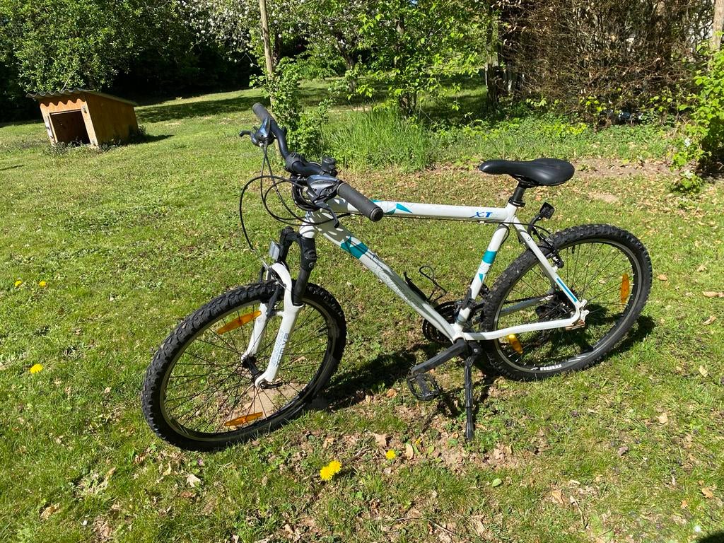 Mountainbike XT 10 X-tract - Wit/Blauw, Gebruikt, Hardtail, 53 tot 57 cm, Ophalen
