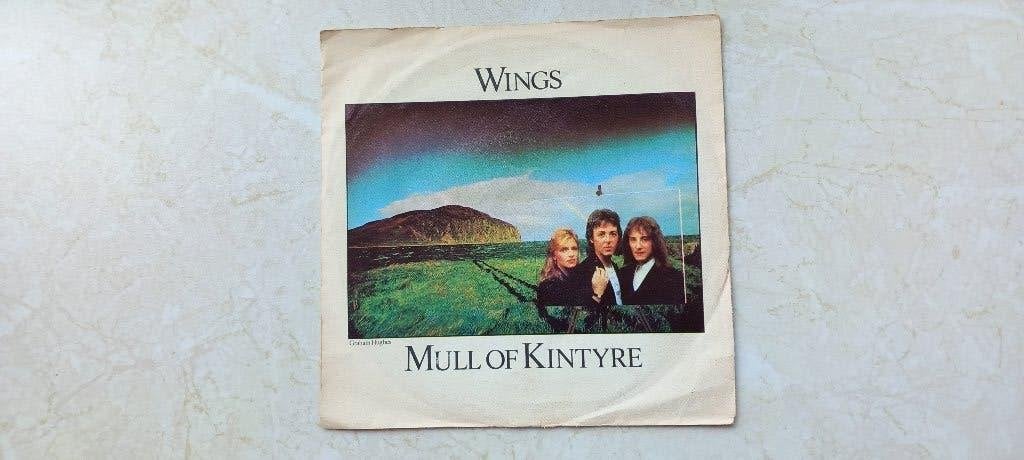 WINGS  /  mull of kintyre  1977, Cd's en Dvd's, Vinyl Singles, Ophalen of Verzenden, Gebruikt, Pop