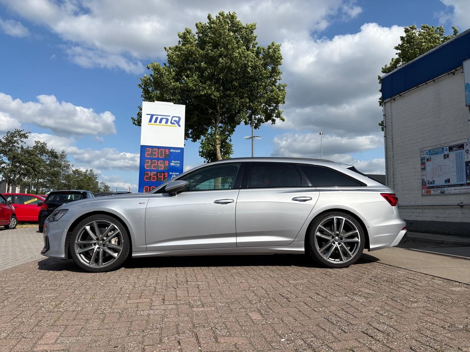 Audi A6 55 Tfsi Quattro 340pk S Tronic 2019 Grijs, Automaat, Zwart, 2995 cc, 2000 kg