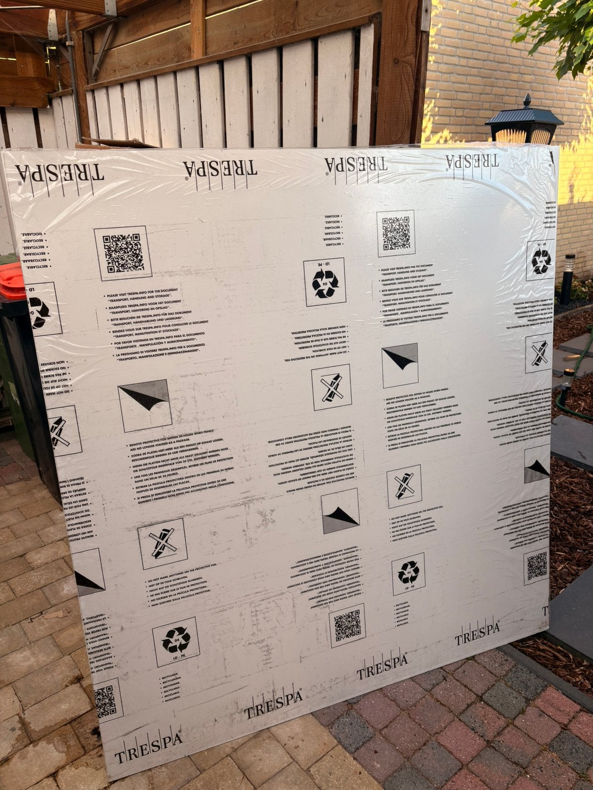 Trespa plaat nieuw, Ophalen, Nieuw