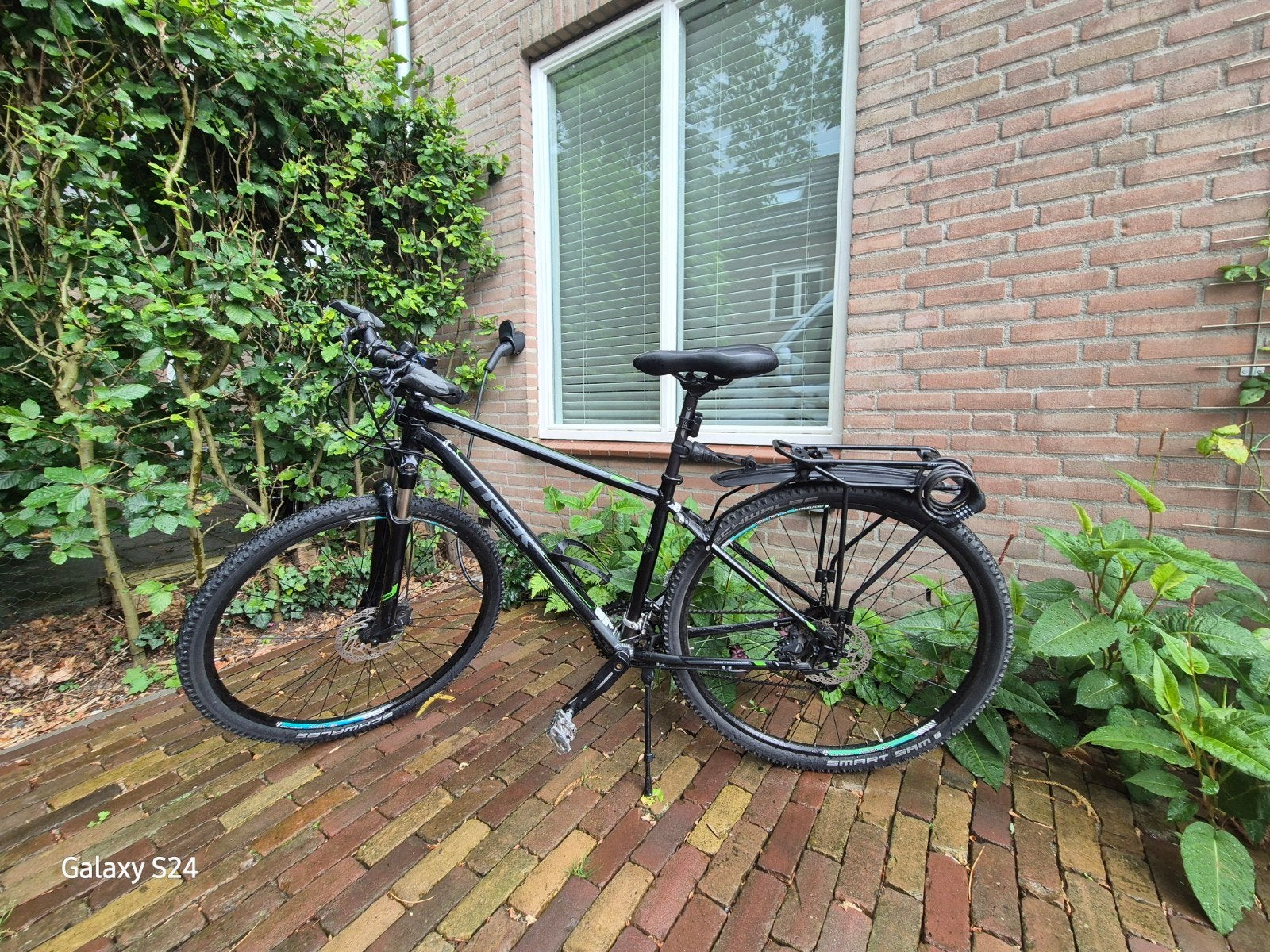 Trek Dual Sport Series Herenfiets - Zwart, 27 versnellingen, Fietsen en Brommers, Overige merken, 28 inch, Vering, Zo goed als nieuw