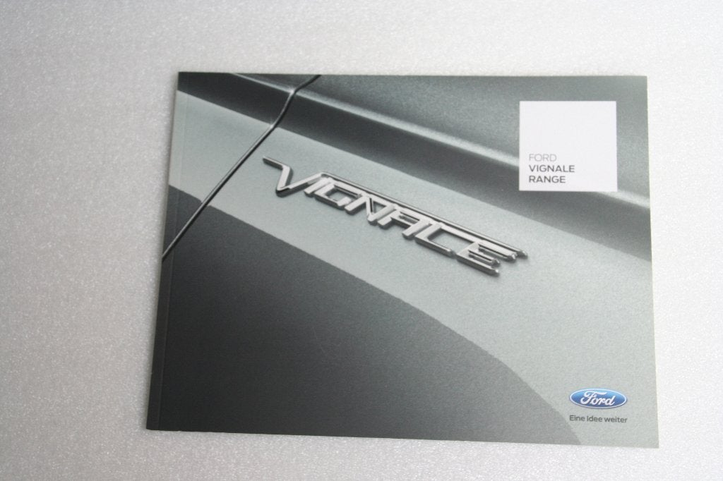 Folder Ford Vignale (06-2016) (120), Ophalen of Verzenden, Nieuw, Ford