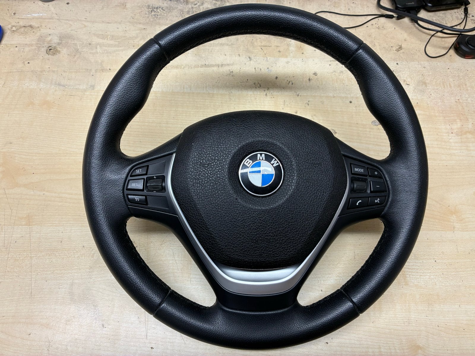 BMW F20 F30 leder sportstuur met Airbag, Ophalen of Verzenden, Gebruikt, BMW