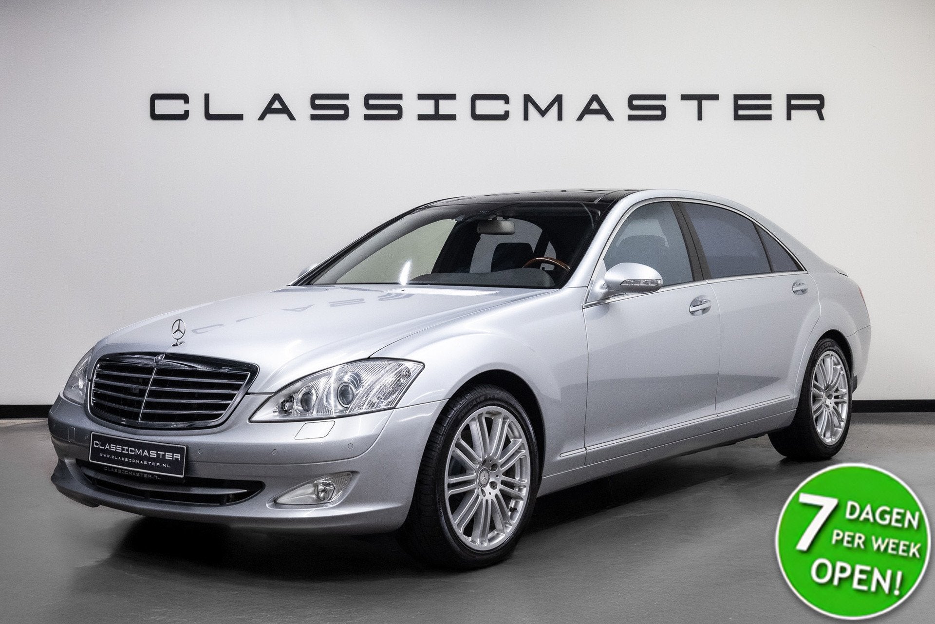 Mercedes-Benz S-Klasse 500 Prestige Plus Fiscale waarde €, Auto's, Mercedes-Benz, Automaat, 5461 cc, Achterwielaandrijving, Gebruikt
