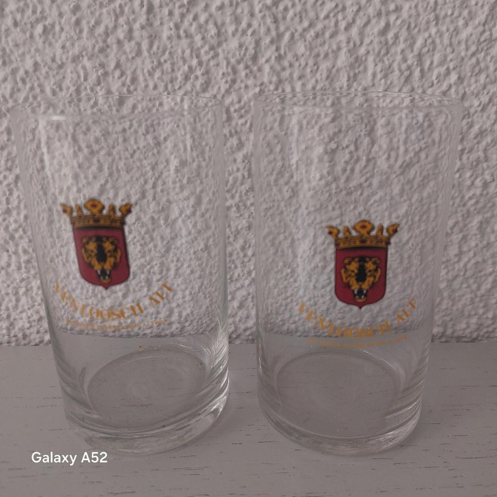 Venloosche Alt bierglaasjes, Verzamelen, Biermerken, Ophalen of Verzenden, Nieuw, Glas of Glazen, Hertog Jan
