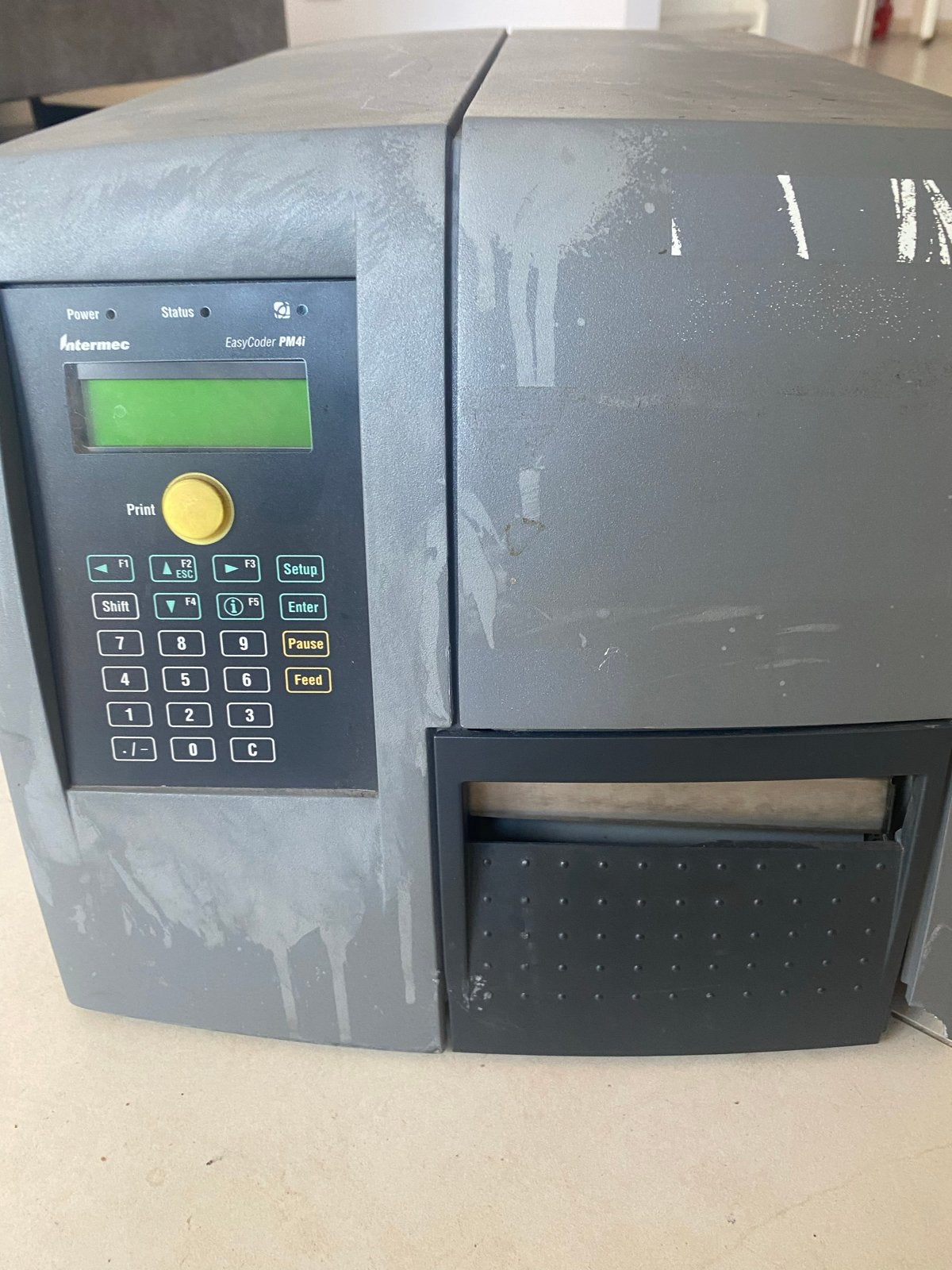 Intermec EasyCoder PM4i Industriële Labelprinter, Computers en Software, Printers, Ophalen, Niet werkend, Thermo-printer, Printer
