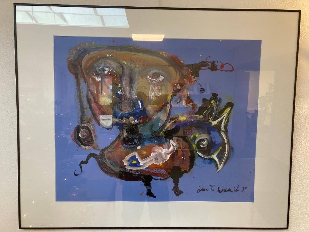 Schilderij Jan te Wierik, Antiek en Kunst, Ophalen