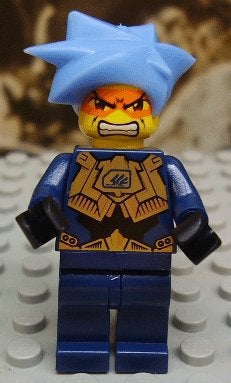 LEGO Exo-Force exf016 Hikaru - Gold Armor, Gebruikt, Overige thema's, Lego, Ophalen of Verzenden