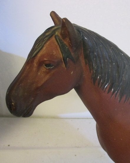 vintage model van een paard uit school of slagerij 1, Verzenden