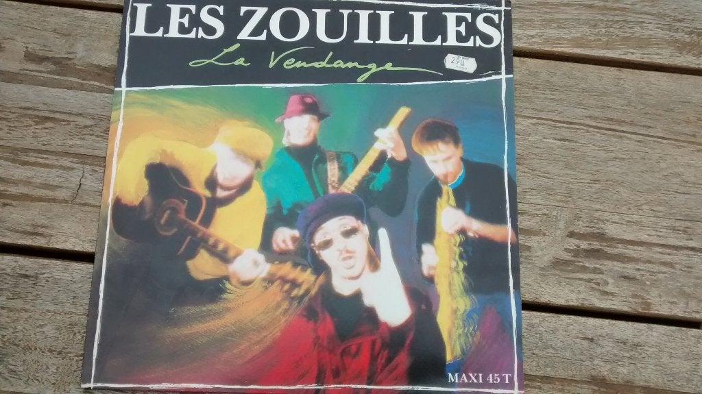 Maxi single - Les Zouilles - La Vendange, Ophalen of Verzenden, Zo goed als nieuw, Pop