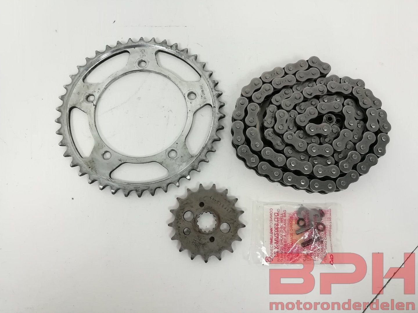 Kettingset DID 530 ZVMX Suzuki GSX-R 1000 K1 K2 K3 K4 K5 K6, Gebruikt, -, -, Ophalen of Verzenden