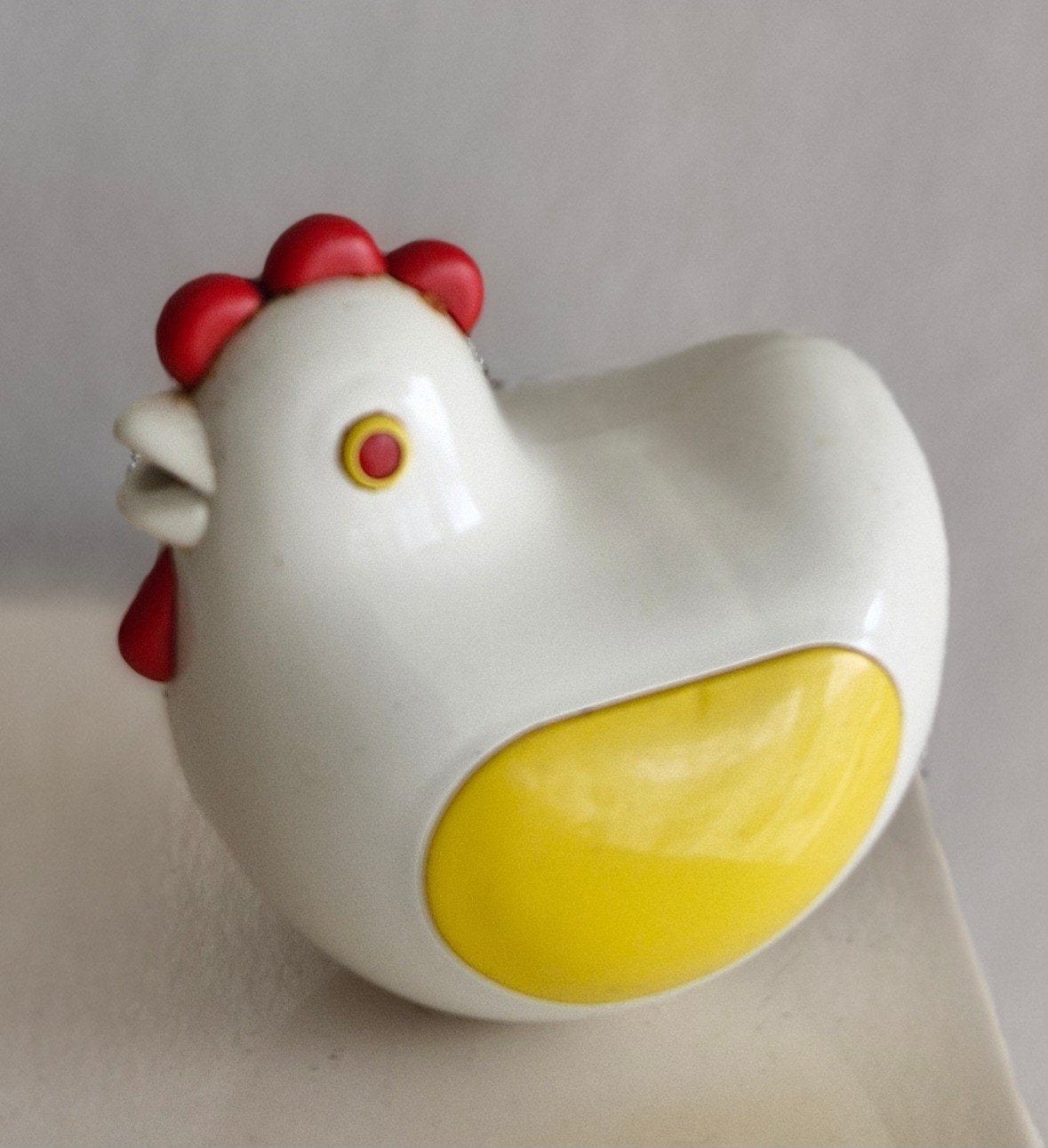 Ambi Toys Kip Rammelaar - Vintage Baby Speelgoed, Ophalen of Verzenden, Gebruikt, Rammelaar