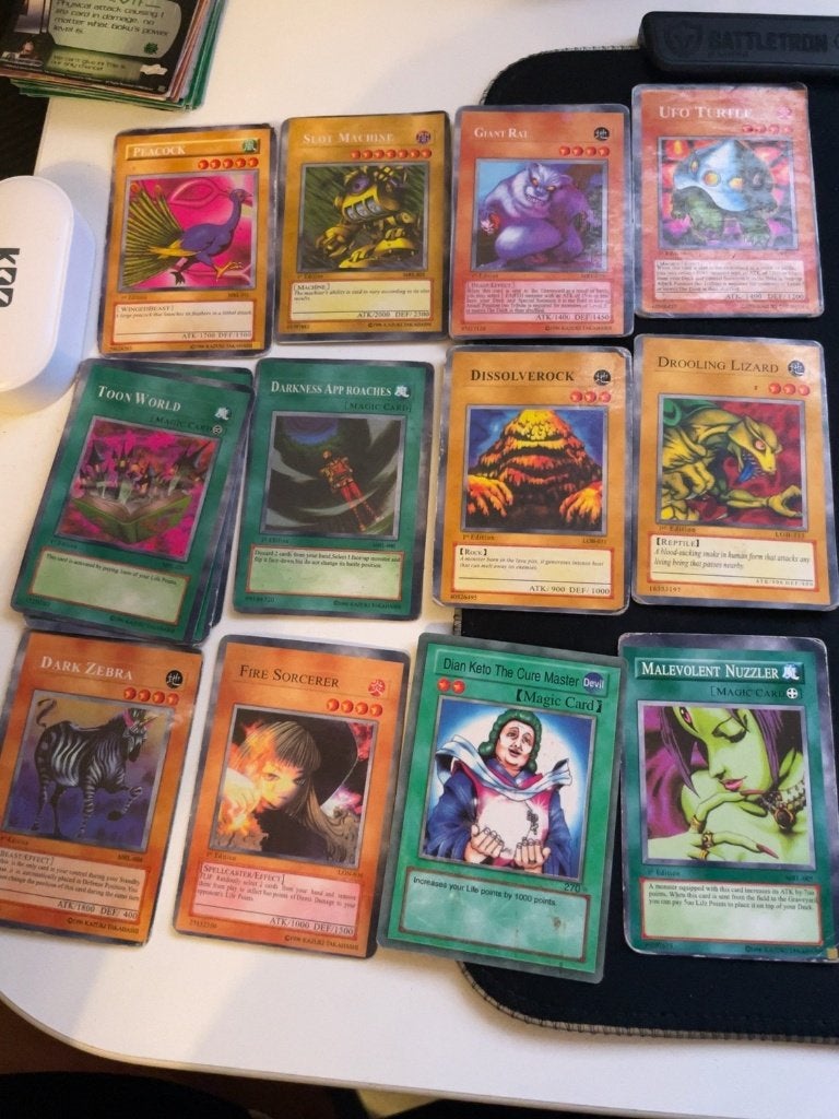 Yu-Gi-Oh | Vintage kaarten lot | LOB MRL LON | 1st Edition, Ophalen of Verzenden, Zo goed als nieuw, Meerdere kaarten