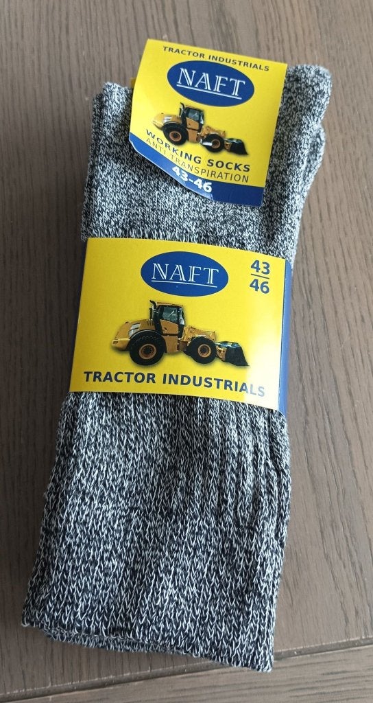 NAFT tractor grijze Werksokken bundel 3 paar, Overige kleuren, Naft, Ophalen of Verzenden, Nieuw