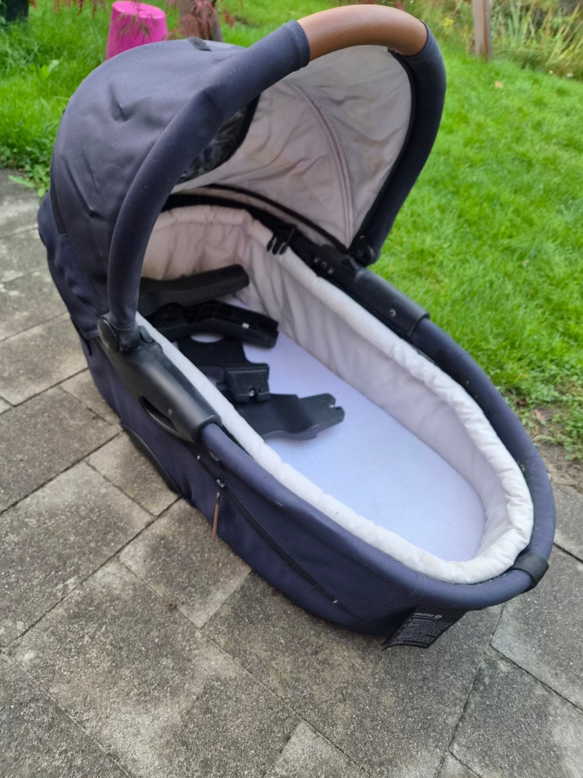 Mutsy Evo Combiwagen met Maxi-Cosi en reiswieg, Gebruikt, Met autostoeltje, Ophalen of Verzenden, Combiwagen