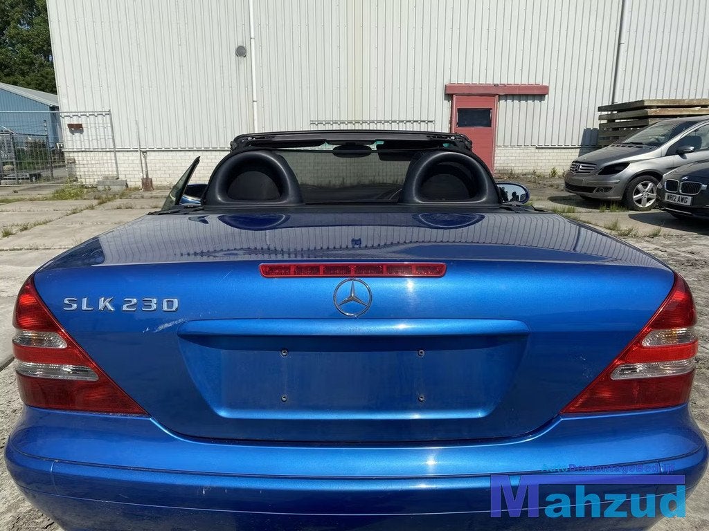 MERCEDES SLK R170 Blauw 372 achterklep 1996-2004, Gebruikt, Mercedes-Benz AG, Deur, Mercedes-Benz