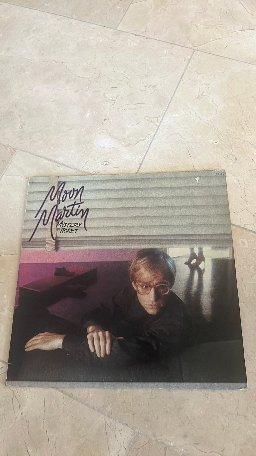 LP Moon Martin Mystery ticket, Ophalen of Verzenden, Zo goed als nieuw, 12 inch, Poprock