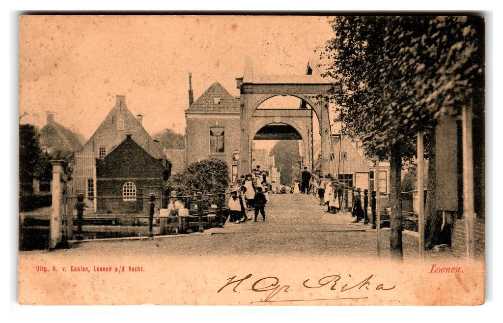 Loenen, Loenen aan de Vecht, Verzenden, Voor 1920, Gelopen, Utrecht