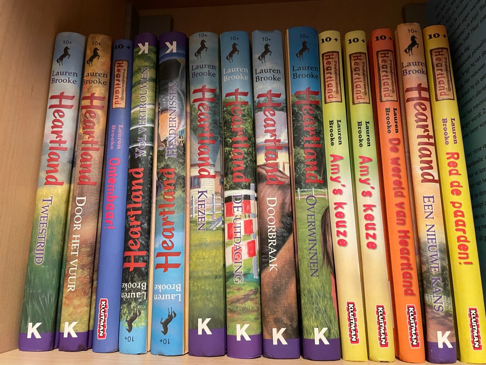 Heartland boekenreeks - Lauren Brooke (14 delen), Ophalen of Verzenden, Zo goed als nieuw, Nederland