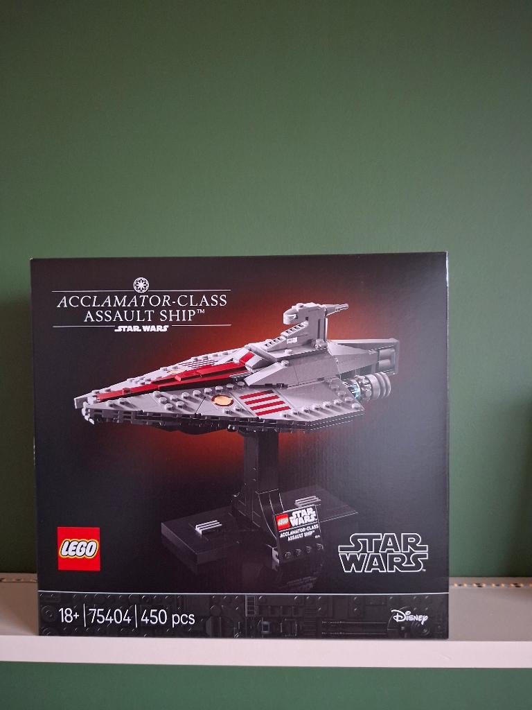75404 LEGO Star Wars Acclamator-Class Assault Ship | MISB, Ophalen of Verzenden, Nieuw, Complete set, Lego