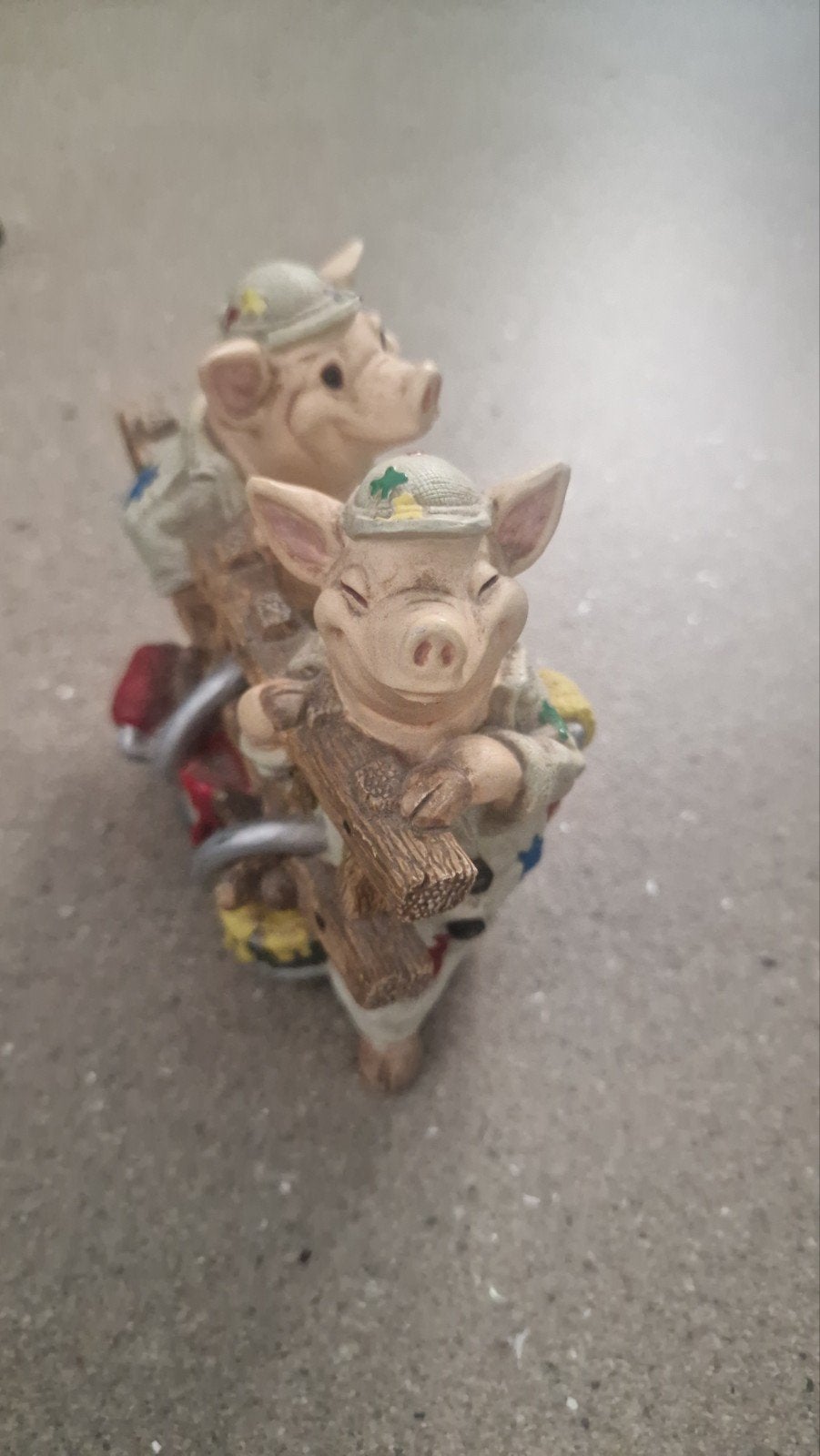 Leuke varkentjes decoratiebeeldje, Huis en Inrichting, Meerkleurig, Overige stijlen, Ophalen of Verzenden, Zo goed als nieuw