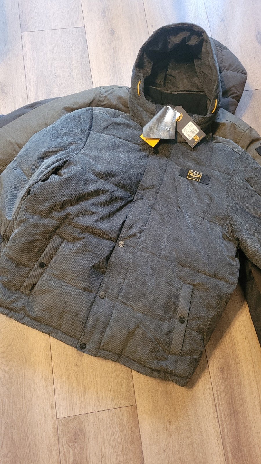 PME Legend Winterjas XXXL Geribbeld Donkergroen Nieuw, Kleding | Heren, Nieuw, Overige maten, Ophalen of Verzenden, PME Legend