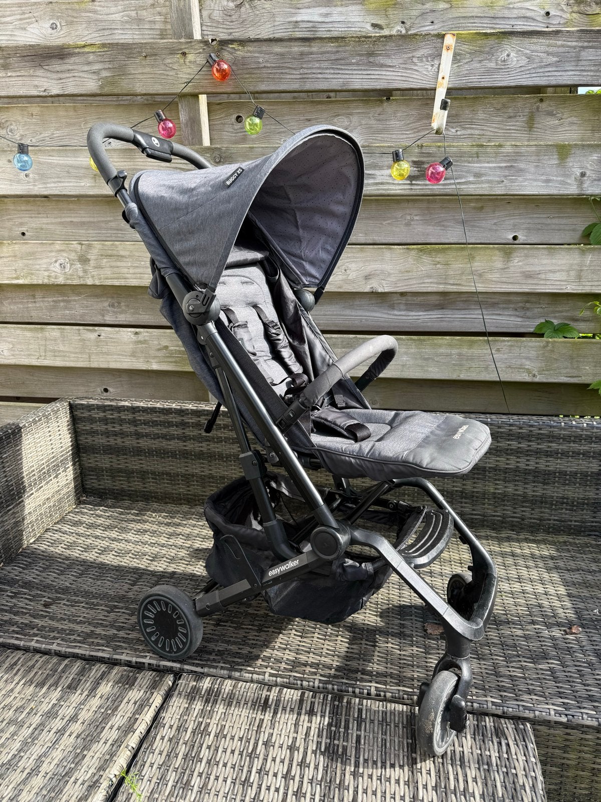 Easywalker XS buggy, ideaal voor vakantie, Ophalen of Verzenden, Zo goed als nieuw, Overige merken, Verstelbare rugleuning