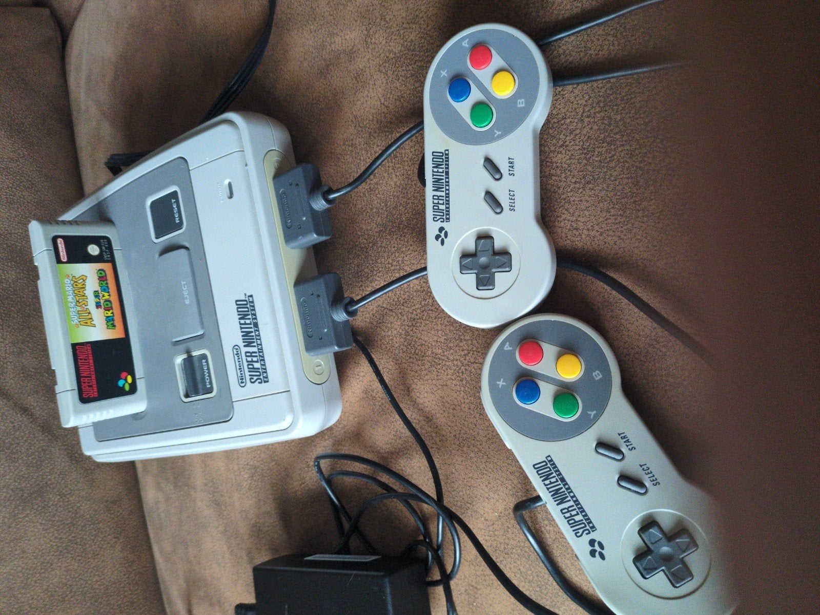 Super Nintendo SNES Classic met 2 controllers en game, Ophalen