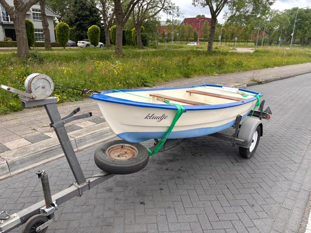 Trailer voor boot onderdelen, Watersport en Boten, Ophalen, Zo goed als nieuw, Overige typen, Motorboot