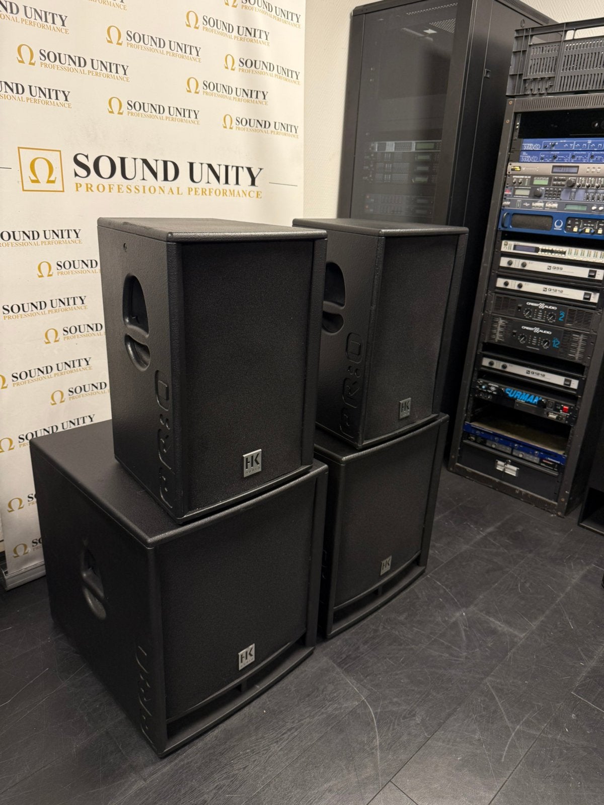 HK Audio Premium Pro actieve geluidsset, Ophalen, Zo goed als nieuw, Overige merken