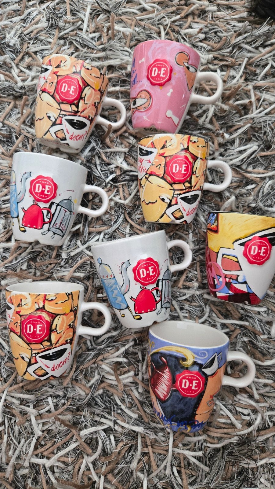 Douwe egberts senseo mokken met speciaal print, Ophalen of Verzenden, Kraal