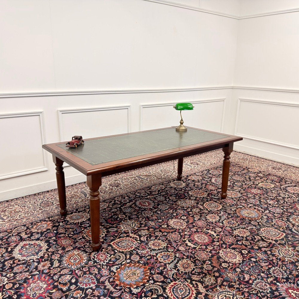 Klassiek Engels Chesterfield Schrijftafel Bureau, Ophalen