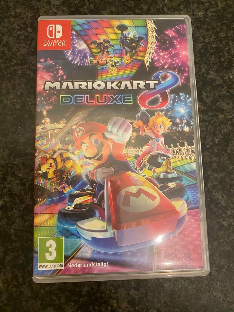 Mario Kart 8 Deluxe - Nintendo Switch, Racen en Vliegen, Eén computer, Ophalen of Verzenden, Zo goed als nieuw