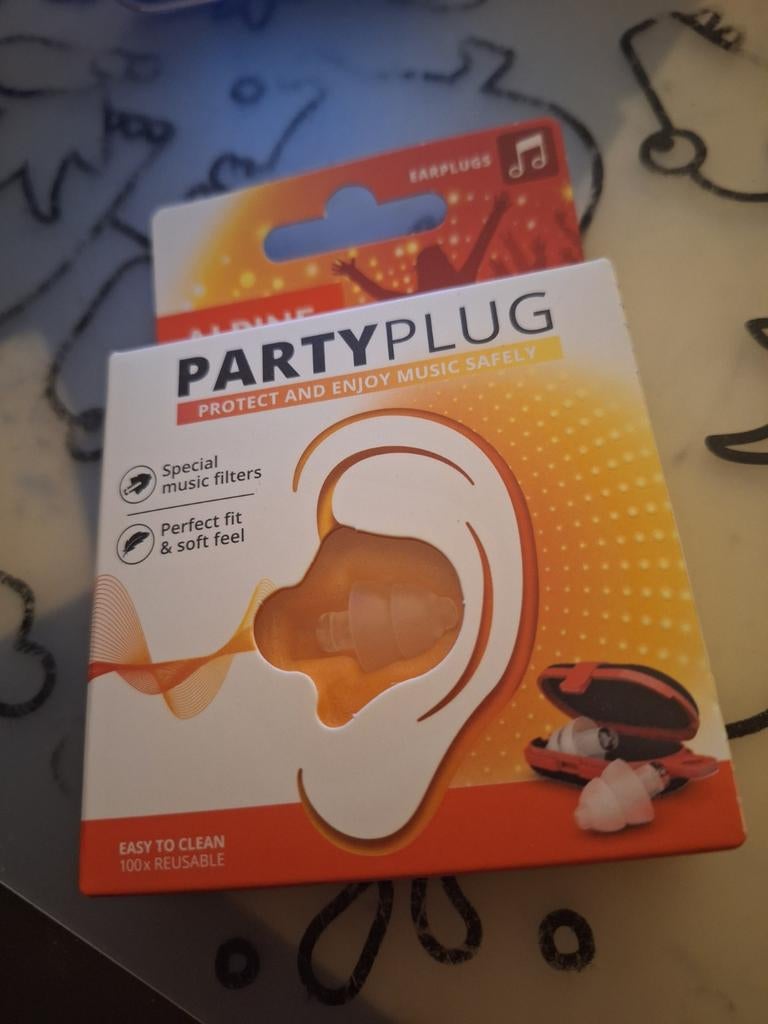 Alpine Partyplug classic oordoppen festival, Ophalen of Verzenden, Nieuw