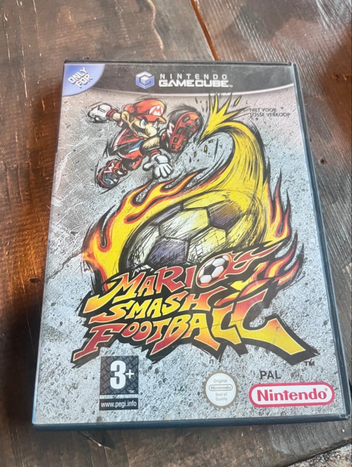 Mario Smash Football - Nintendo GameCube, Spelcomputers en Games, 2 spelers, Eén computer, Ophalen of Verzenden, Zo goed als nieuw