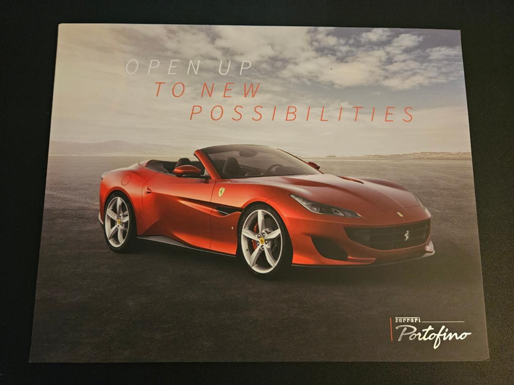 Brochure Portfolio Ferrari Portofino, Ophalen of Verzenden, Zo goed als nieuw, Ferrari