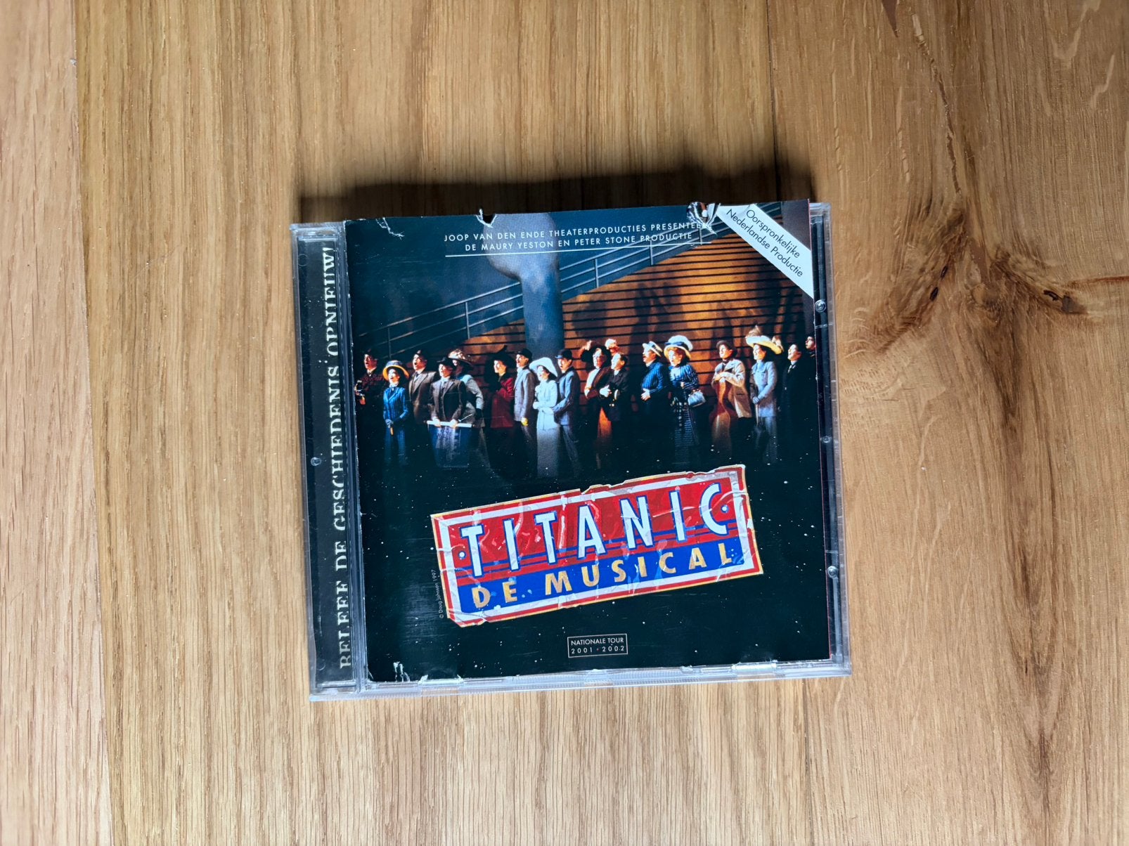 Titanic Nederlandse musical cd cast album, Ophalen of Verzenden, Gebruikt