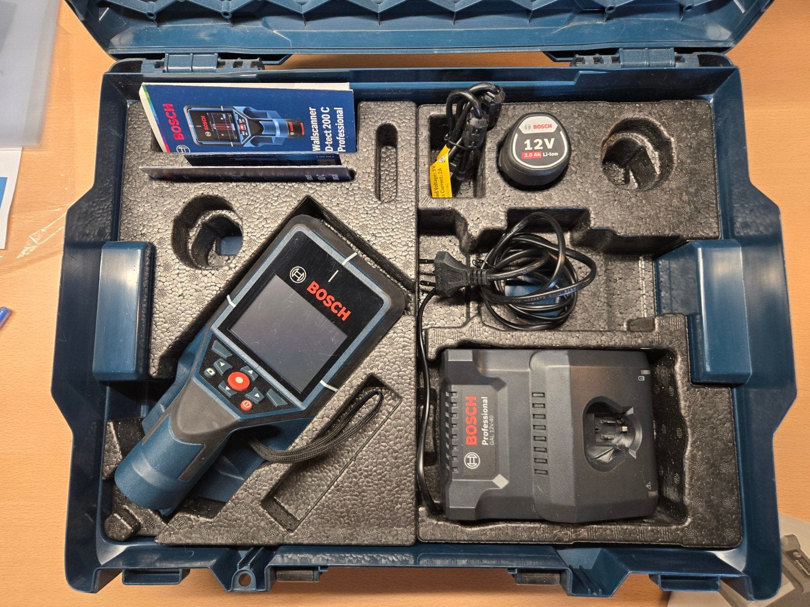 Bosch D-tect 200 C Professional Wallscanner, Ophalen of Verzenden, Nieuw