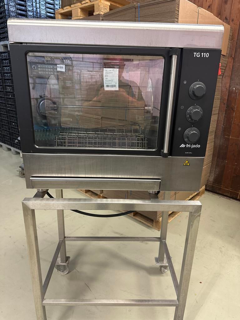 Fri-Jado TG 110 Grill - Professionele Grilloven, Ophalen, Gebruikt, Grill, Draaiplateau