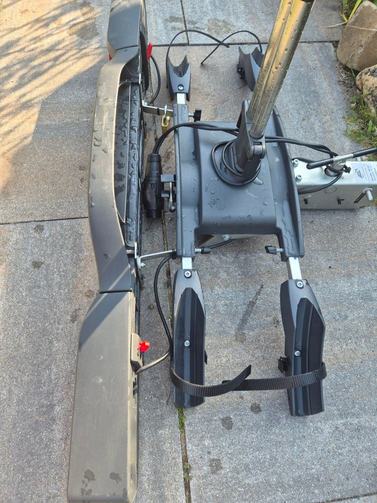 Twinny Load fietsendrager uitschuifbaar, goede staat, Ophalen, Gebruikt, Trekhaakdrager