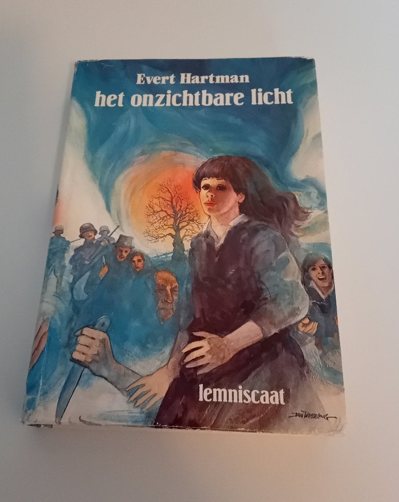 Evert Hartman. Het onzichtbare licht. Hardcover., Ophalen, Gelezen, Fictie