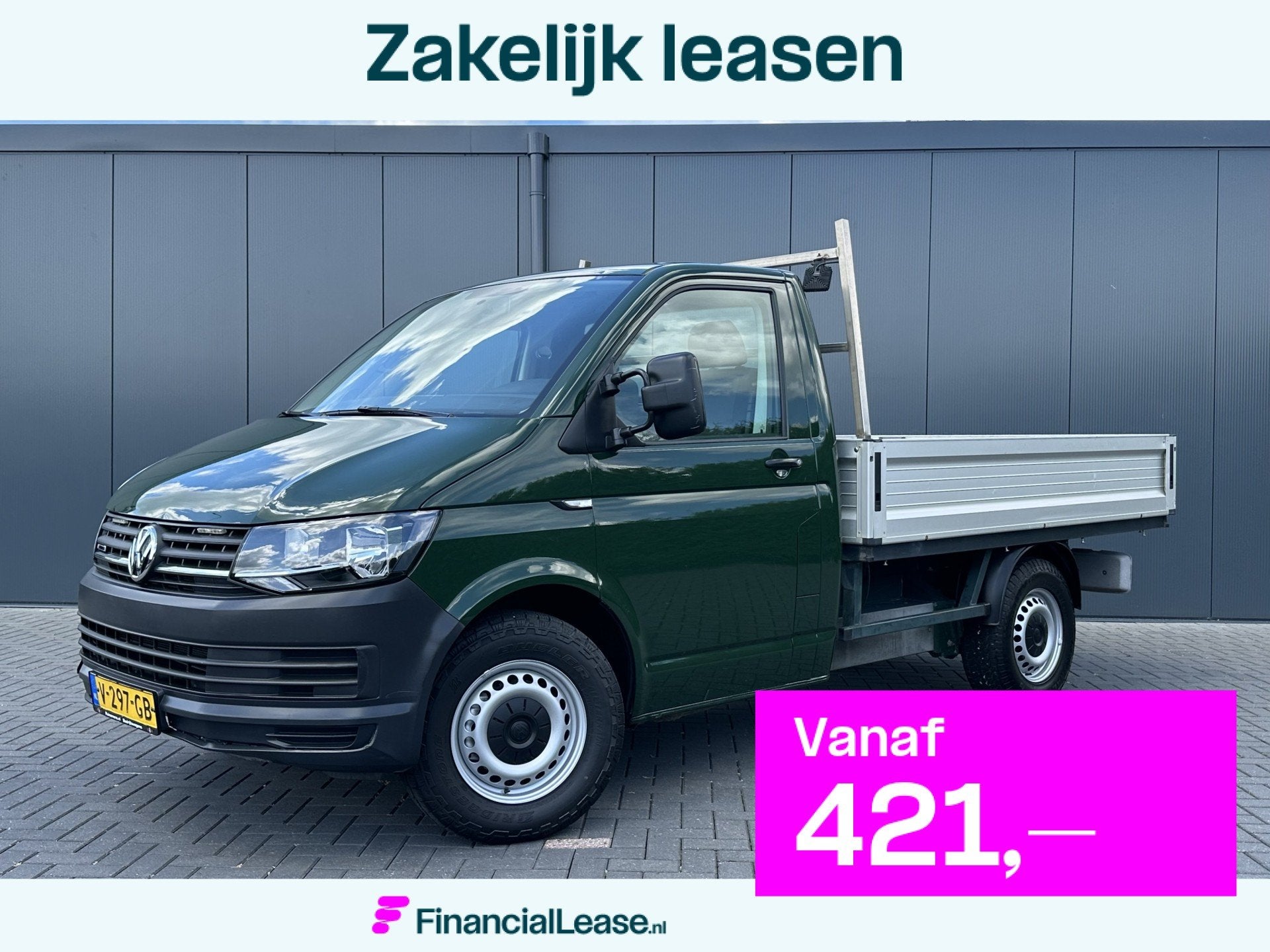 Volkswagen Transporter 2.0 TDI 150 PK 4-MOTION E6 / 4x4 / PI, Auto's, Bestelauto's, Bedrijf, Lease, Financial lease, 4x4, Airbags
