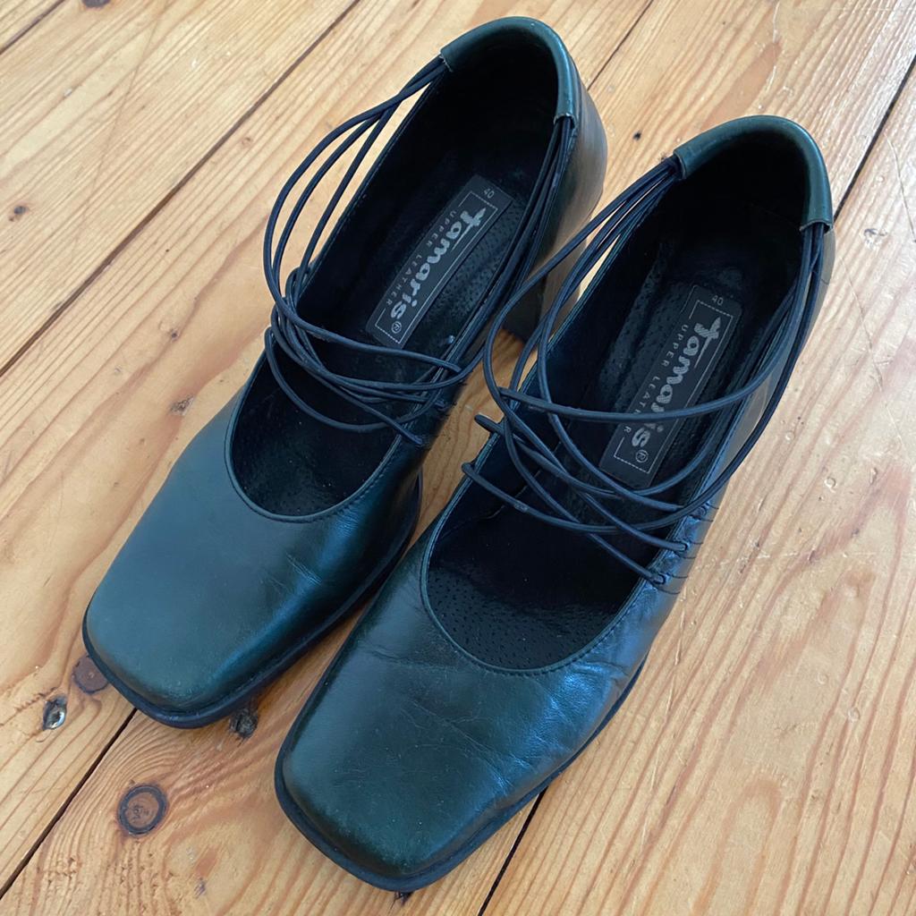 TAMARIS GROENE PUMP BLOKHAK 40, Pumps, Ophalen of Verzenden, Gedragen, Groen