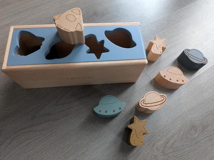 Liewood - Houten speelgoed (vormenstoof, ruimte thema), Ophalen of Verzenden, Nieuw, Overige typen